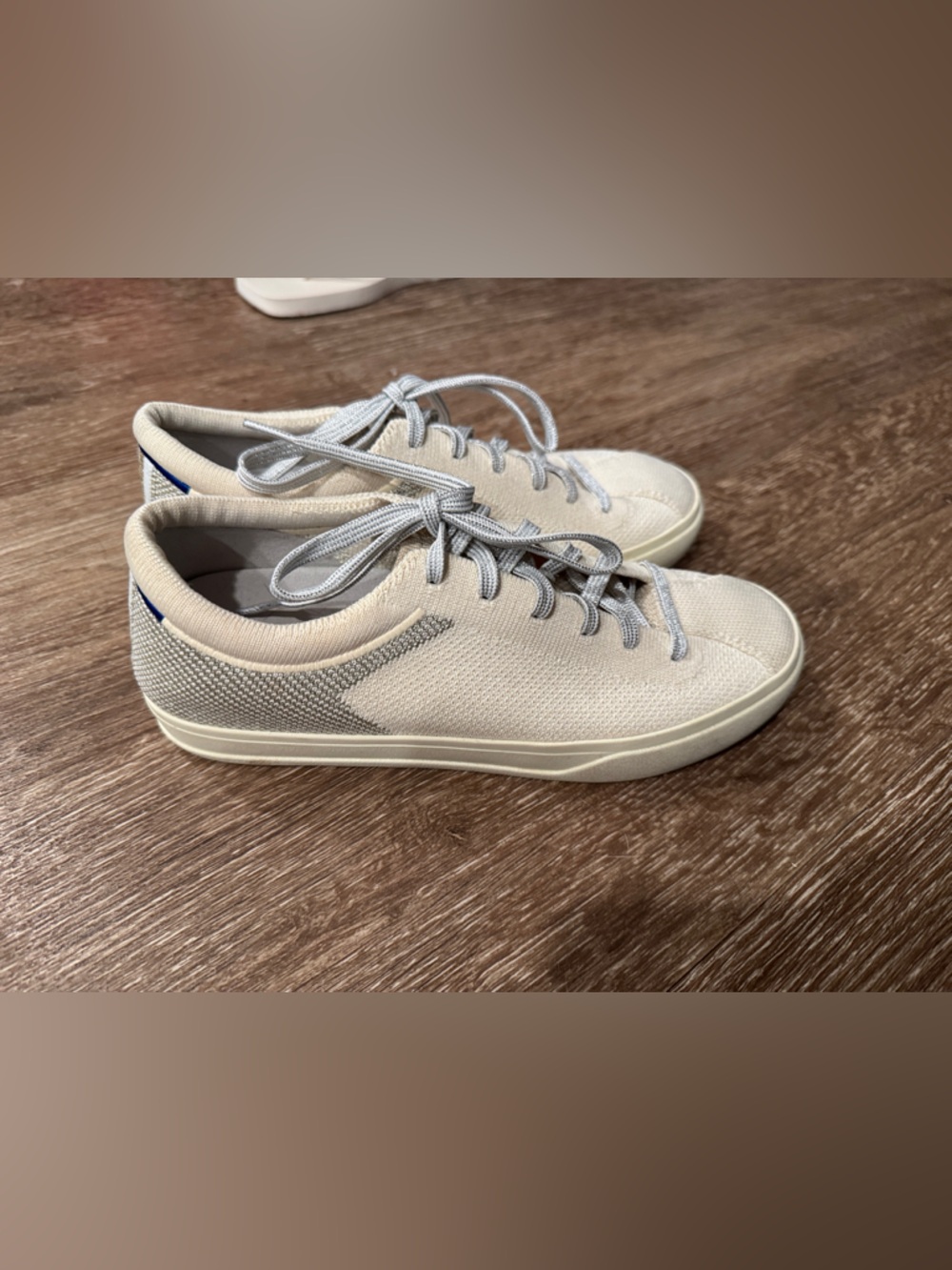 Rothy’s The Lace Up Diamond twill